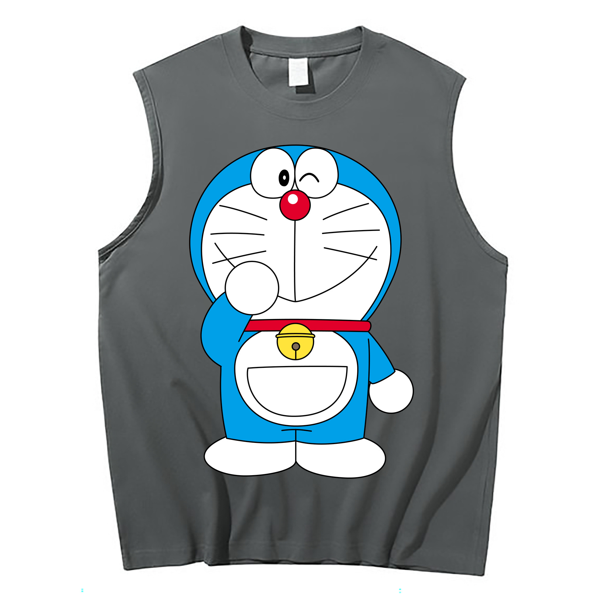 （画像用） ドラえもん Doraemon コットン100％タンクトップ（フロントプリント）